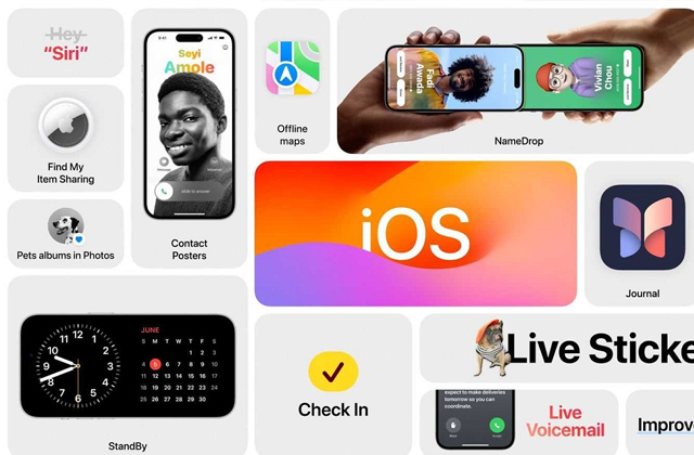 WWDC 2023: iOS 17 Takes Center Stage with StandBy Mode and Journal App
