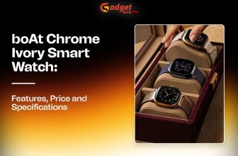 BoAt Chrome Ivory Smart Watch